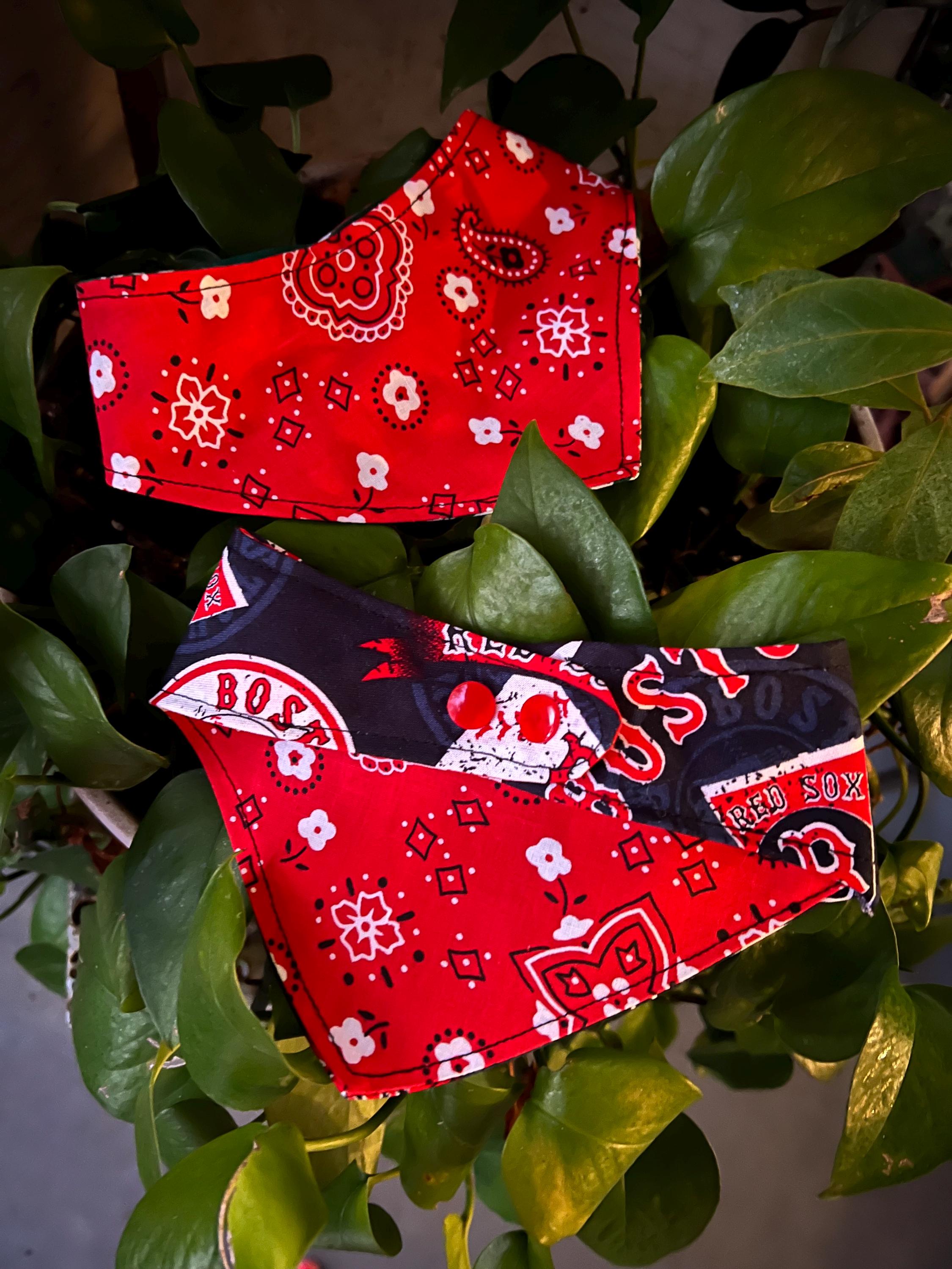 Boston Red Sox Reversible Dog Bandana