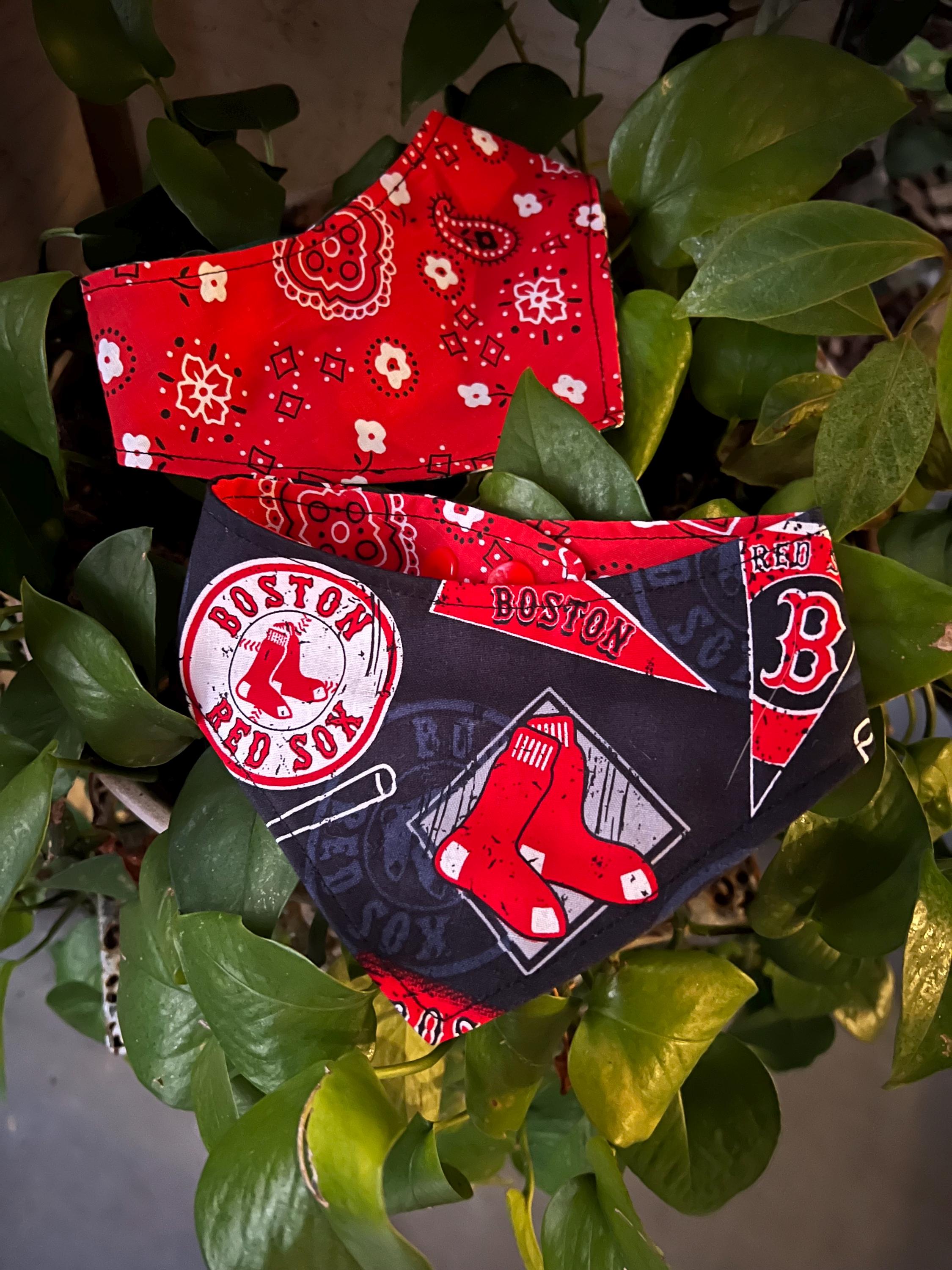 Boston Red Sox Reversible Dog Bandana