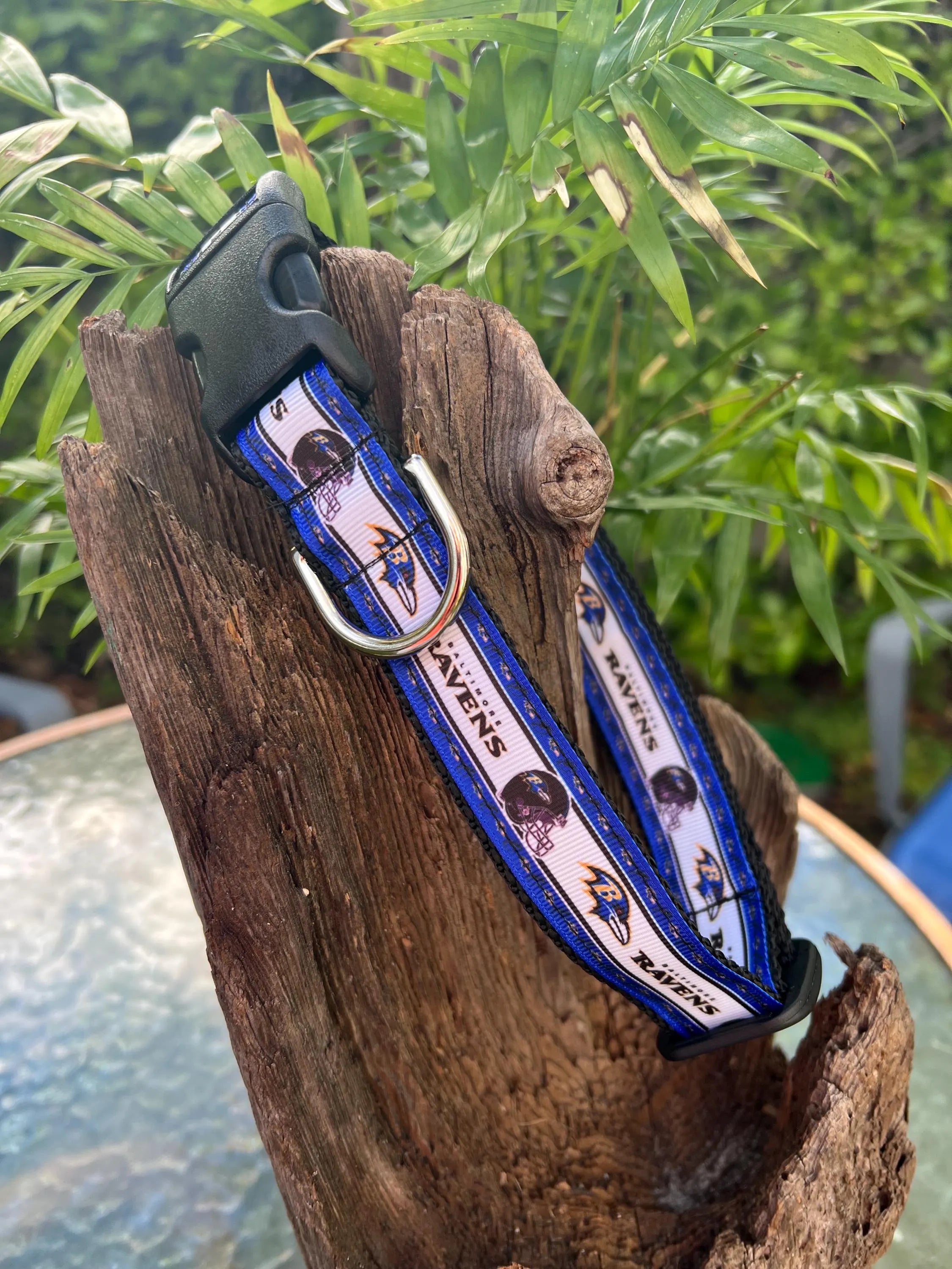 Baltimore Ravens Dog Collar