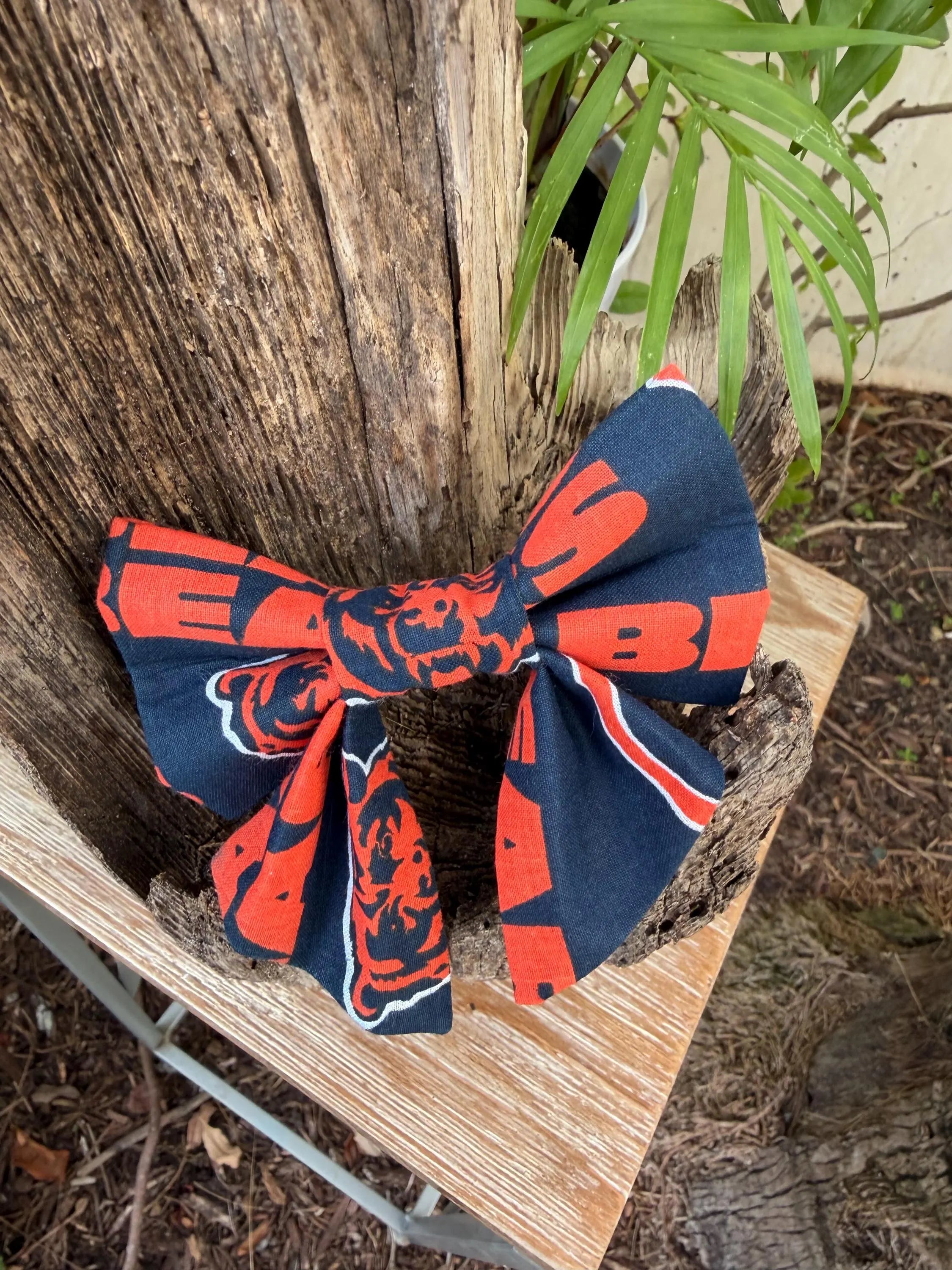 Chicago Bears Sailors Dog Bow Tie
